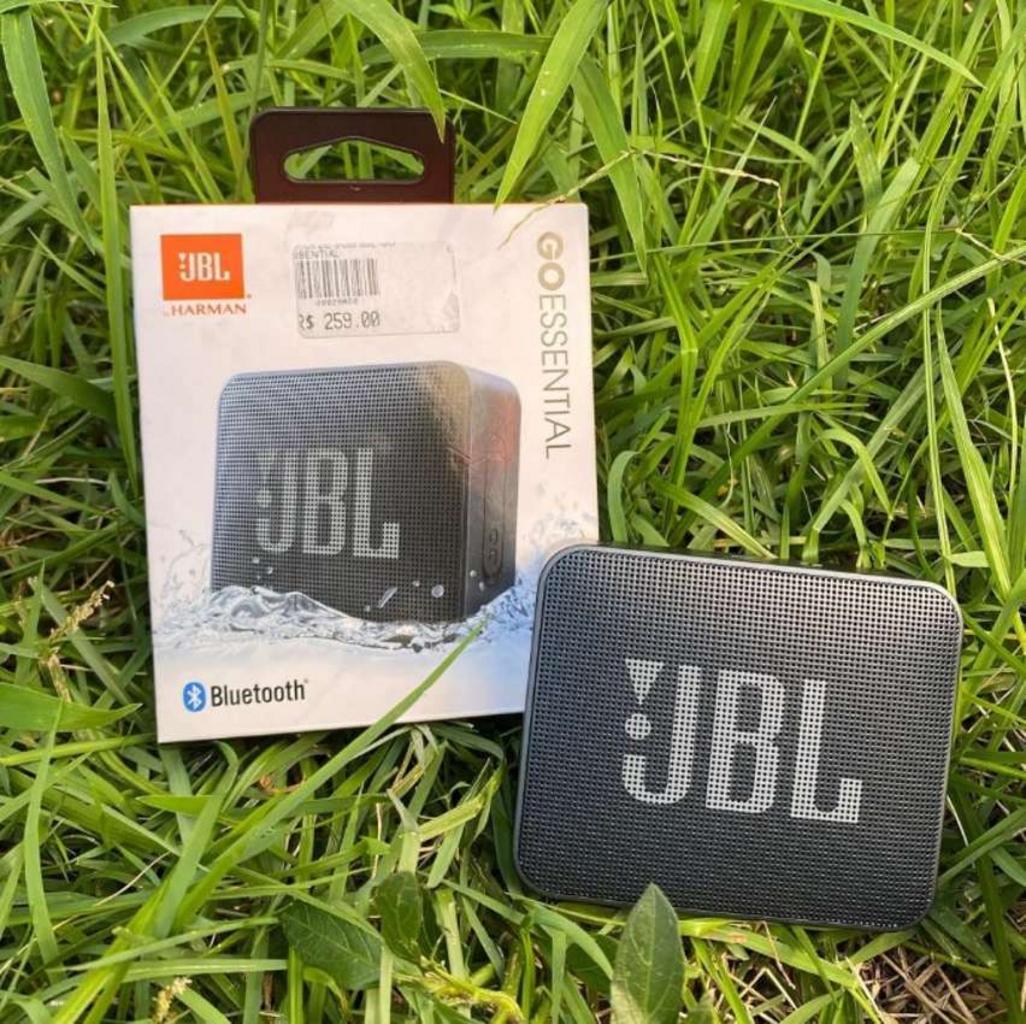 JBL, Caixa de Som, Bluetooth, Go Essential – Preta na Amazon