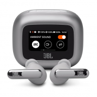 JBL, Fone De Ouvido Bluetooth, Live Beam 3, In-ear, Tela De 1.45", Cancelamento De Ruído - Prata na Amazon