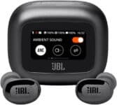 JBL, Fone de Ouvido Bluetooth, Live Buds 3, Intra Auricular, Sem Fio, Com Tela de 1.45″, Cancelamento de Ruído, Resistente À Água e Poeira – Preto na Amazon