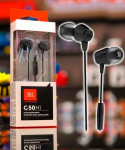 JBL, Fone de Ouvido in Ear, C50HI – Preto na Amazon