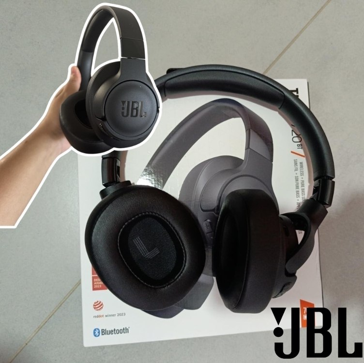 JBL, Fone de Ouvido On ear, Tune 720BT – Preto na Amazon