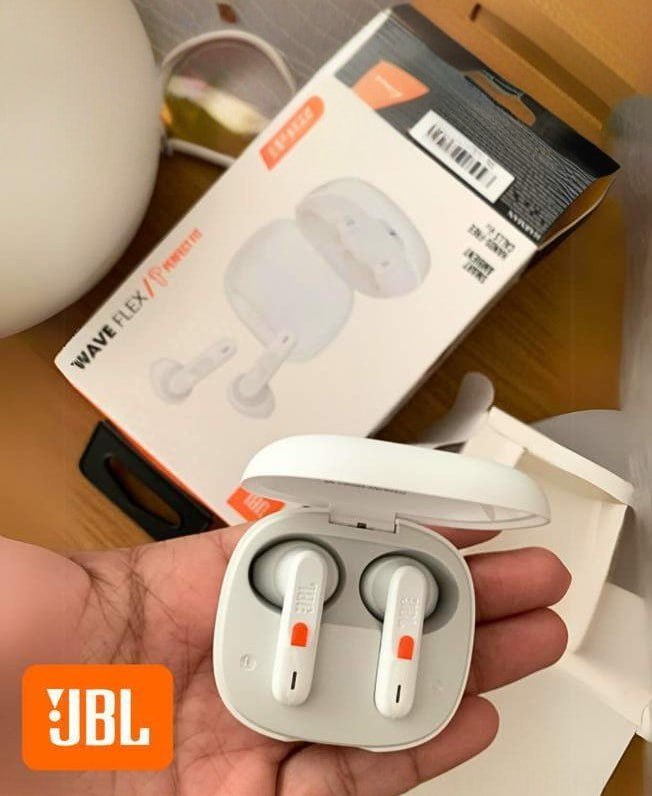 JBL, Fone de Ouvido Sem Fio, Bluetooth, Wave Flex TWS – Branco na Amazon