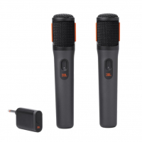 JBL, Microfone Sem Fio, PartyBox Wireless Mic, Par Com Receptor - Preto na Amazon