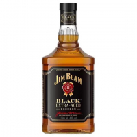 Jim Beam Black Extra Aged Bourbon Whisky Americano 1000ml na Magazine Luiza