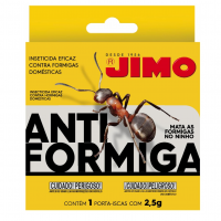 Jimo Isca Granulada Antiformiga 2,5g Elimina Formiga Fantasma Destrói Colônia Com Proteção Total Eficiente na Amazon