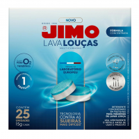 JIMO Lava Louça Multicamadas Detergente Concentrado Para Máquinas De Lavar Louças 25 Pastilhas na Amazon