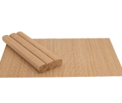 Jogo Americano de Bambu Claro com 4 Unidades 45×30 – Mimo Style na Amazon