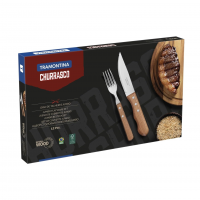 Jogo Churrasco Inox 12pc Dynamic na Amazon