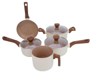 Jogo de 5 Panelas – Mimo Style – Alumínio Indução Pratic – Cook Crema na Amazon