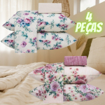Jogo de Cama Casal 4 Peças, Algodão Realce Premium Helena – Sultan na Amazon