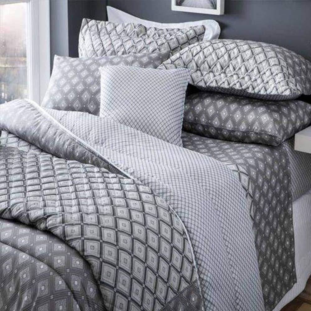 Jogo de Cama Solteiro 3 Peças: 1 Lençol de Cima + 1 Lençol com Elástico + 1 Fronha 140 Fios com Algodão Realce Premium Hugo – Sultan na Amazon