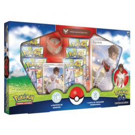 Jogo de Cartas Pokemon Go Copag Box Equipe Instinto Sabedoria e Valor na KaBuM!