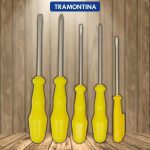 Jogo de Chaves de Fenda 5 Peças, Sendo 2 Ponta na Amazon