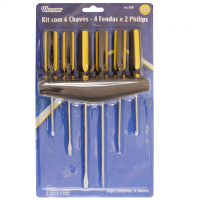 Jogo De Chaves De Fenda E Philips, Western, 6 Peças na Amazon