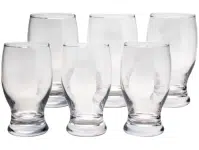 Jogo de Copos de Vidro 240ml 6 Unidades Haus – Basic Dia a Dia na Magazine Luiza