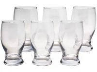 Jogo de Copos de Vidro 240ml 6 Unidades Haus – Basic Dia a Dia na Magazine Luiza
