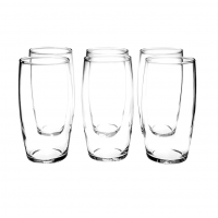 Jogo De Copos De Vidro 300ml 6 Peças Nadir - Oca Long Drink na Magazine Luiza