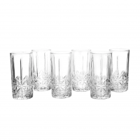 Jogo De Copos De Vidro 350ml 6 Peças Haus - Pavillion na Magazine Luiza