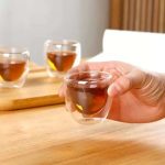 Jogo de Copos de Vidro de Café 80ml 4 Peças Nell Parede Dupla na Magazine Luiza