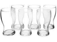 Jogo de Copos de Vidro para Cerveja 220ml – 6 unidades na Magazine Luiza