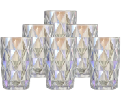 Jogo de copos diamond – 400 ml – 06 peças na Amazon