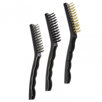 Jogo De Escova De Aço Grande 3 Pçs Com Cabo Plastico Mtx na Amazon