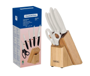 Jogo De Facas 6 Peças Tramontina Plenus – Branco na Amazon