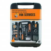 Jogo De Ferramentas Fox Com Maleta 142 Peças na Americanas
