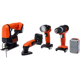 Jogo de Ferramentas sem Fio Gopak 12v 5 em 1 Black & Decker - BDCK502C1 na Amazon