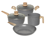 Jogo De Panela 4 Peças Indução Antiaderente Dark Grey Oster Cor Cinza-escuro na Amazon