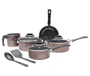 Jogo de Panelas Brinox 7 peças Antiaderente de Alumínio na Magazine Luiza