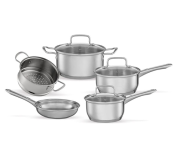 Jogo de Panelas Brinox Aço Inoxidável Fundo Triplo 5 Peças Jasmin com Indução – Inox na Amazon Jogo de Panelas Brinox Aço Inoxidável Fundo Triplo 5 Peças Jasmin com Indução – Inox na Amazon