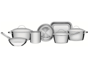 Jogo de Panelas com Fundo Triplo – 7 Peças – Tramontina Inox na Amazon