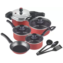 Jogo de Panelas Eirilar Antiaderente de Alumínio Bordô 8 Peças Especial Eiriflon Supreme na Magazine Luiza
