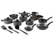 Jogo de Panelas Eirilar Antiaderente de Alumínio – Grafite 14 Peças Especial na Magazine Luiza