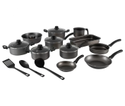 Jogo de Panelas Eirilar Antiaderente de Alumínio – Grafite 14 Peças Especial na Magazine Luiza