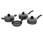 Jogo de Panelas Eirilar Antiaderente de Alumínio na Magazine Luiza