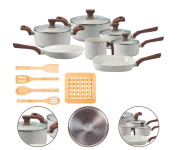 Jogo De Panelas Indução Style Cook – 12 Peças – Marmól Mimo na Amazon