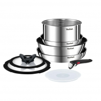Jogo De Panelas Tefal Ingenio 4 Peças Com Cabo Removível na Amazon