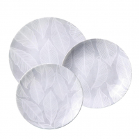 Jogo De Pratos Tramontina Arbo Em Porcelana Decorada 12 Peças na Amazon