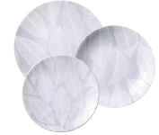 Jogo de Pratos Tramontina Arbo em Porcelana Decorada – 12 Peças na Amazon