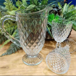 Jogo de Taças com Jarra de Vidro 7 Peças – Haus Bico de Jaca Empire na Magazine Luiza