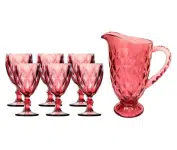 Jogo de Taças com Jarra de Vidro 7 Peças – Haus Bico de Jaca Empire na Magazine Luiza