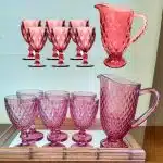 Jogo de Taças com Jarra de Vidro – 7 Peças – Haus Bico de Jaca Empire na Magazine Luiza