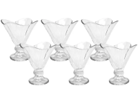 Jogo de Taças de Sobremesa de Vidro 175ml – 6 Peças na Magazine Luiza