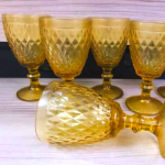 Jogo de Taças de Vidro 330ml 6 Peças Haus – Bico de Jaca Empire na Magazine Luiza