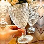 Jogo de Taças de Vidro 330ml 6 Peças Haus – Bico de Jaca Empire na Magazine Luiza