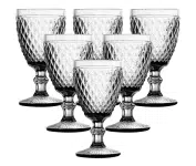 Jogo de Taças de Vidro 330ml 6 Peças Haus – Bico de Jaca Empire na Magazine Luiza