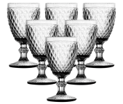 Jogo de Taças de Vidro 330ml 6 Peças Haus – Bico de Jaca Empire na Magazine Luiza