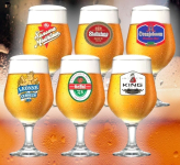 Jogo de Taças de Vidro 380ml 6 Peças – Ruvolo Happy Hour Bélgica na Magazine Luiza